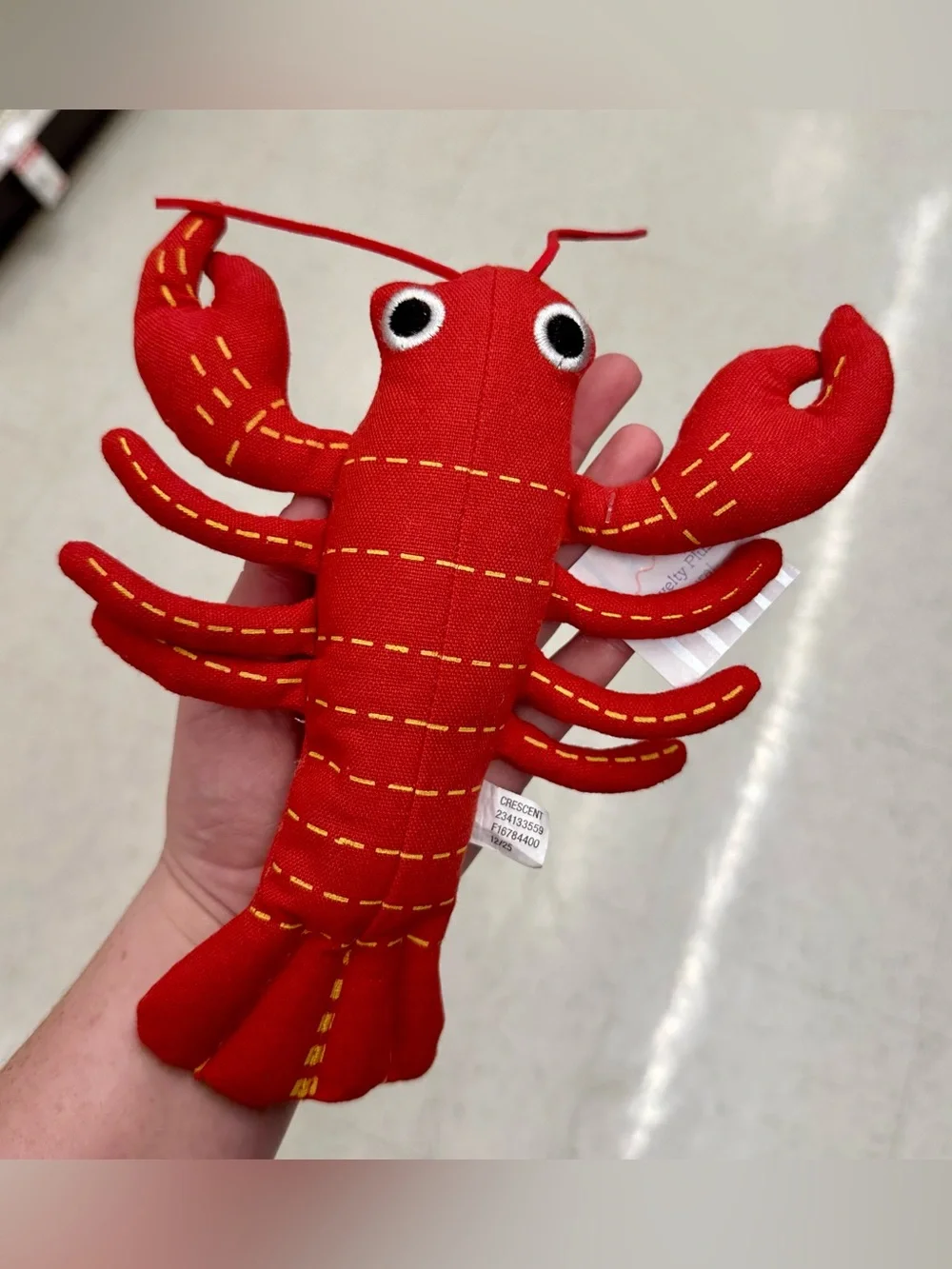 Target Bullseye Playground SET OF 2 Lobster & Sea Turtle Stuffed Decorations